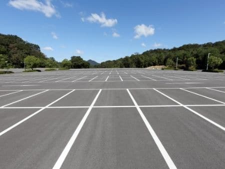 Parking lot striping to look more professional and clean.